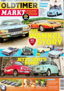 Deckblatt Oldtimer Markt (09/2017)
